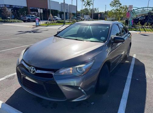 Gray 2017 Toyota Camry SE