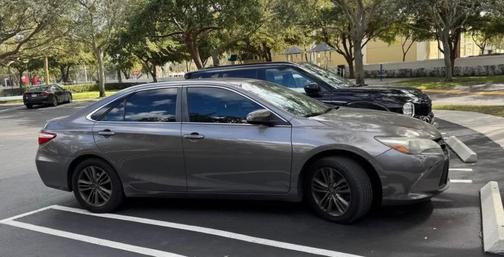Gray 2017 Toyota Camry SE