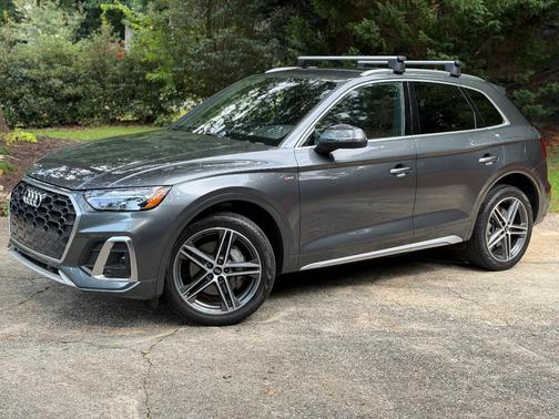 Gray 2022 Audi Q5 e 55 S line Premium