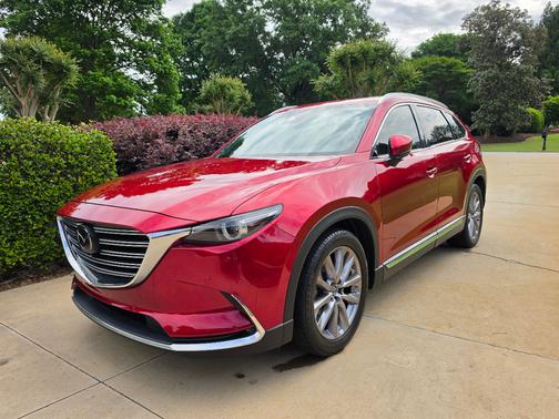 Red 2021 Mazda CX-9 Grand Touring