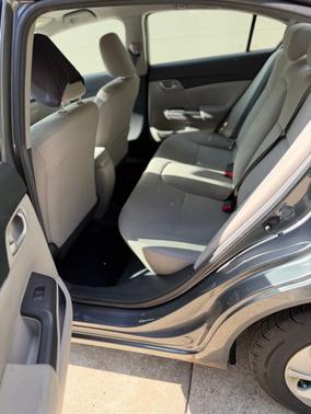 Gray 2013 Honda Civic LX