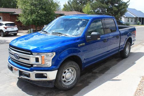 Blue 2018 Ford F-150 XLT