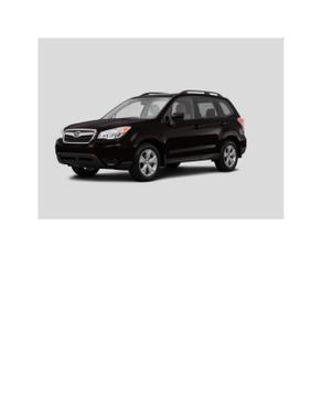 2015 Subaru Forester 2.5i Limited