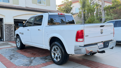 White 2016 RAM 1500 Laramie