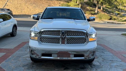 White 2016 RAM 1500 Laramie