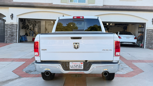 White 2016 RAM 1500 Laramie