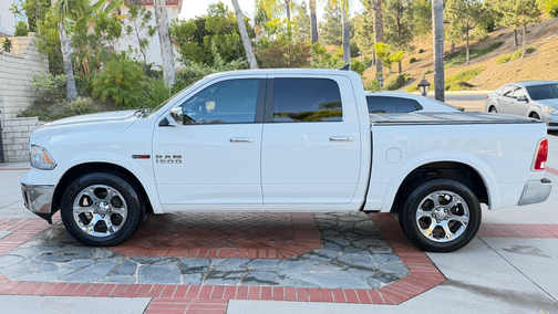 White 2016 RAM 1500 Laramie