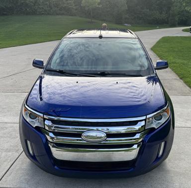 Blue 2013 Ford Edge SEL