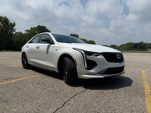 White 2023 Cadillac CT4 Sport