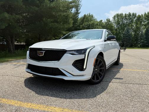 White 2023 Cadillac CT4 Sport