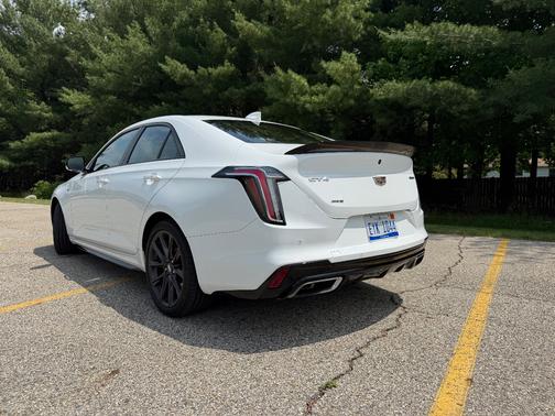 White 2023 Cadillac CT4 Sport