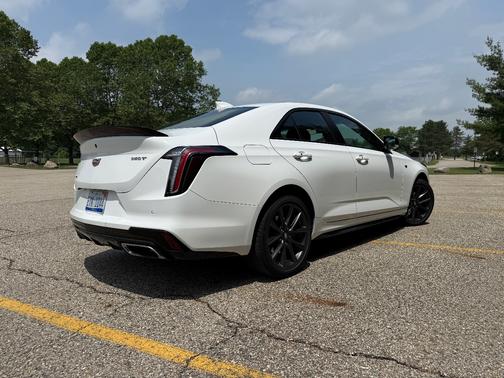 White 2023 Cadillac CT4 Sport