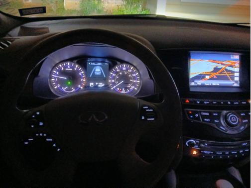 Green 2014 INFINITI QX60 Base