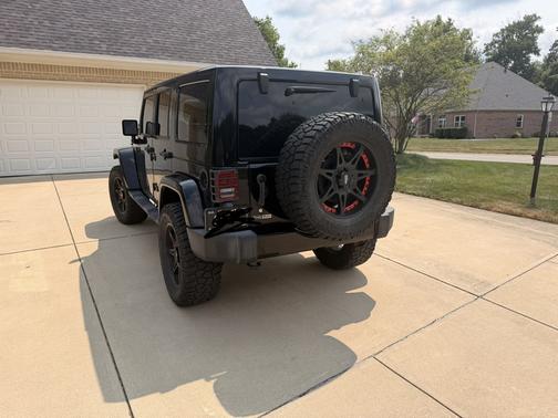 Black 2017 Jeep Wrangler Unlimited Sahara