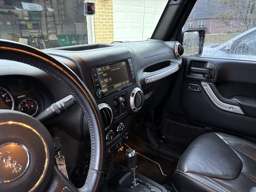 Black 2017 Jeep Wrangler Unlimited Sahara