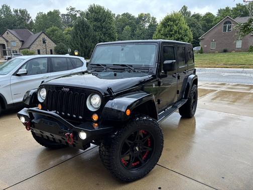 Black 2017 Jeep Wrangler Unlimited Sahara