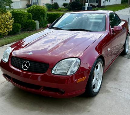 Red 2000 Mercedes-Benz SLK-Class SLK230 Kompressor