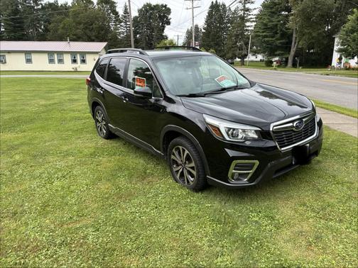 Black 2020 Subaru Forester Limited