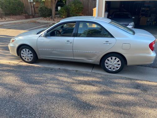 Silver 2003 Toyota Camry LE