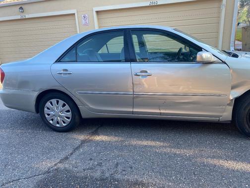Silver 2003 Toyota Camry LE