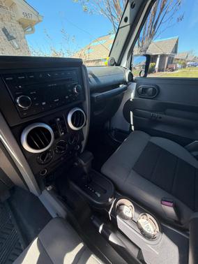 Silver 2010 Jeep Wrangler Unlimited Sahara