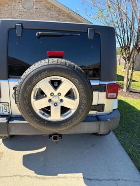 Silver 2010 Jeep Wrangler Unlimited Sahara