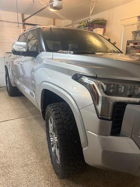 Silver 2024 Toyota Tundra Hybrid Capstone