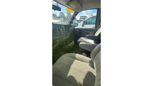 White 2023 Chevrolet Express 3500 LS