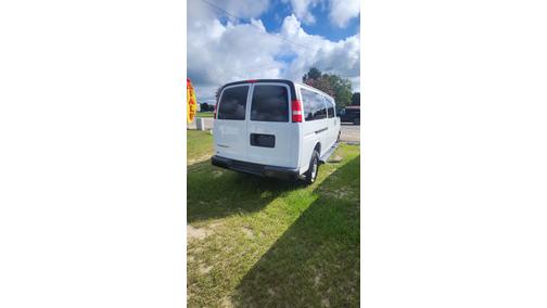 White 2023 Chevrolet Express 3500 LS