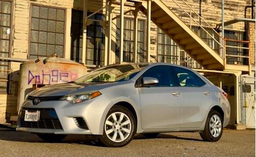 Silver 2015 Toyota Corolla LE
