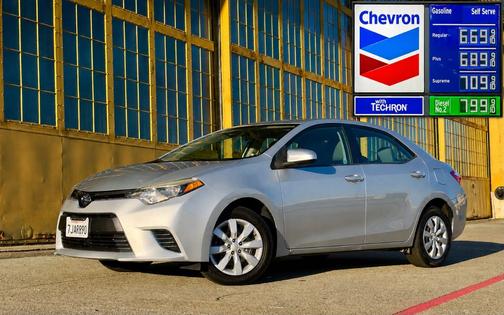 Silver 2015 Toyota Corolla LE