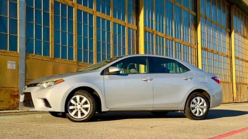 Silver 2015 Toyota Corolla LE