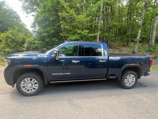 Blue 2022 GMC Sierra 3500 Denali