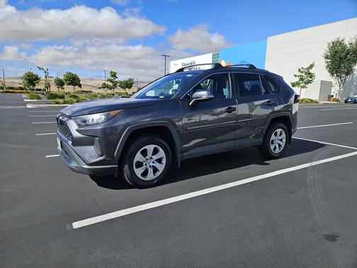 Gray 2021 Toyota RAV4 LE