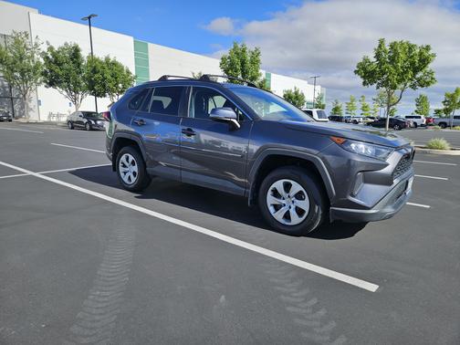 Gray 2021 Toyota RAV4 LE