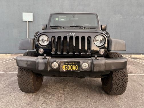 Black 2017 Jeep Wrangler Unlimited Sport