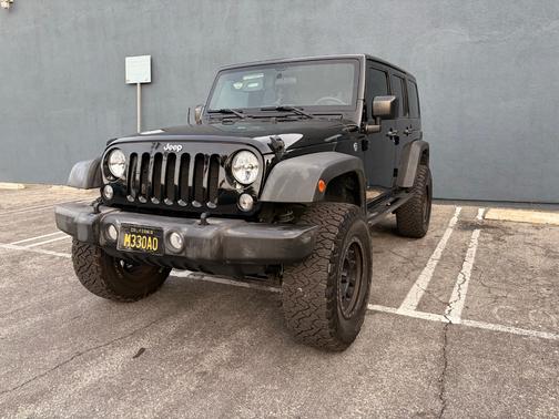 Black 2017 Jeep Wrangler Unlimited Sport