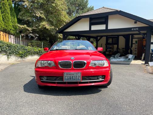 Red 2002 BMW 330 Ci