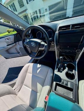 Blue 2016 Toyota Camry XLE