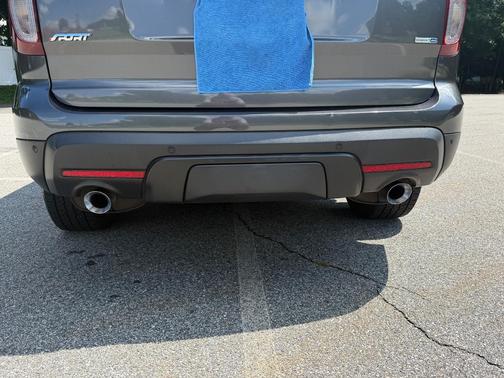 Gray 2015 Ford Explorer Sport