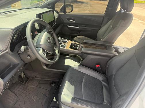 White 2026 Toyota Sienna Platinum