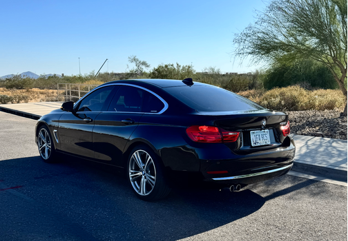 Black 2016 BMW 428 Gran Coupe i