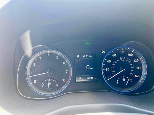 Blue 2020 Hyundai KONA SEL