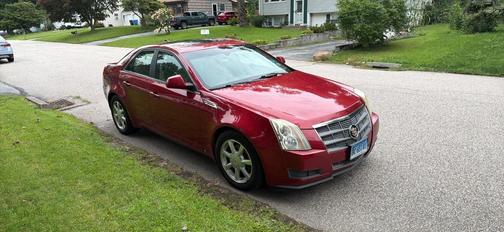Red 2009 Cadillac CTS Base