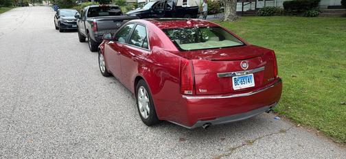 Red 2009 Cadillac CTS Base