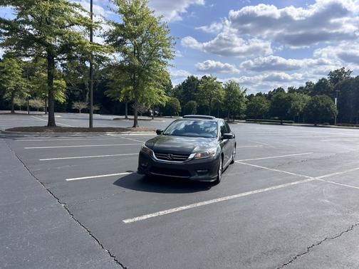 Green 2014 Honda Accord EX-L