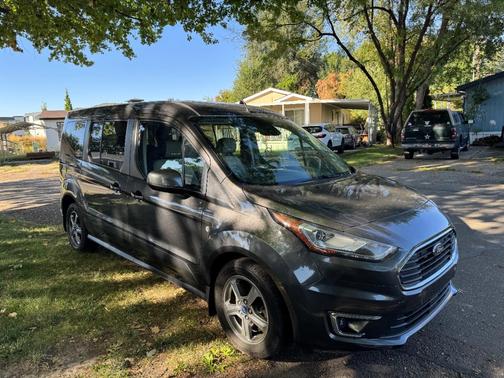 Gray 2020 Ford Transit Connect Titanium w/Rear Liftgate