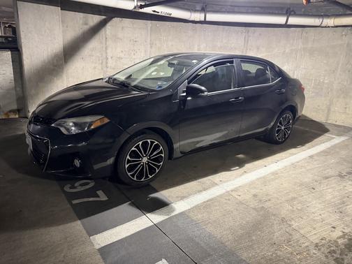 Black 2015 Toyota Corolla S Plus