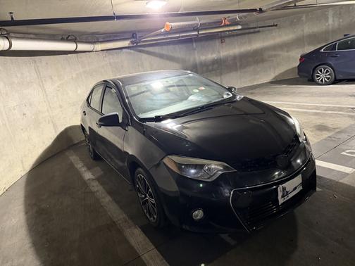 Black 2015 Toyota Corolla S Plus
