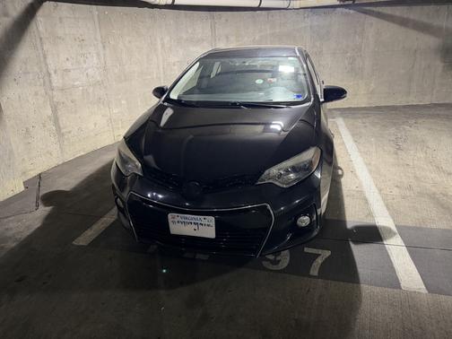 Black 2015 Toyota Corolla S Plus